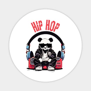 Hip Hop Panda Magnet